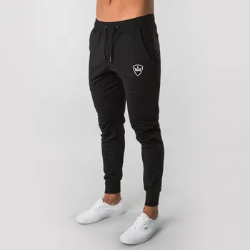 

Mens Jogging Pants Running Trousers fitness Sport Pencil Pants Men Cotton Soft Bodybuilding Joggers Gym Trousers Running Tights