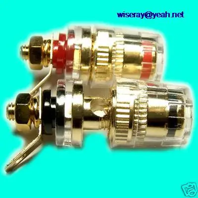 

DHL/EMS 50pcs Binding Post FOR Speaker Amplifier Terminal Banana Plug-A8