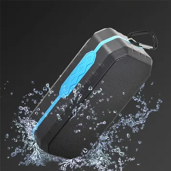 

Outdoor Bluetooth Speaker Three Anti Dustproof Waterproof Anti-drop Portable Sports Speaker Audio Player TF Card