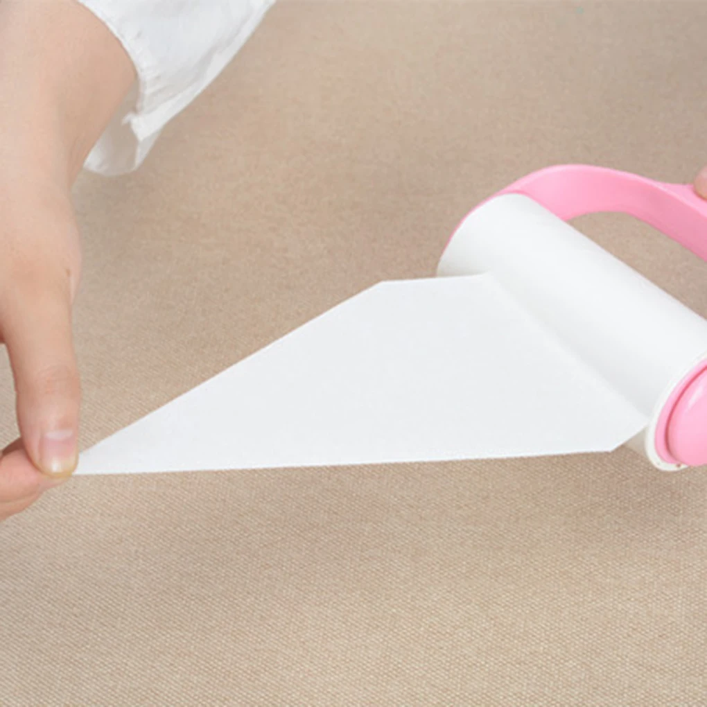 Lint remover pet hair remover lint roller Lint Rollers Pet Hair Remover Lint Remover Dust Roller Clothes Carpet Sticky 10cm Roll Brush Kit