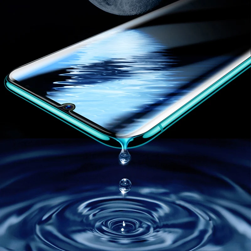 Переднее Защитное стекло для Xiaomi Note 10 CC9 Pro защитное черное изогнутое закаленное Mi