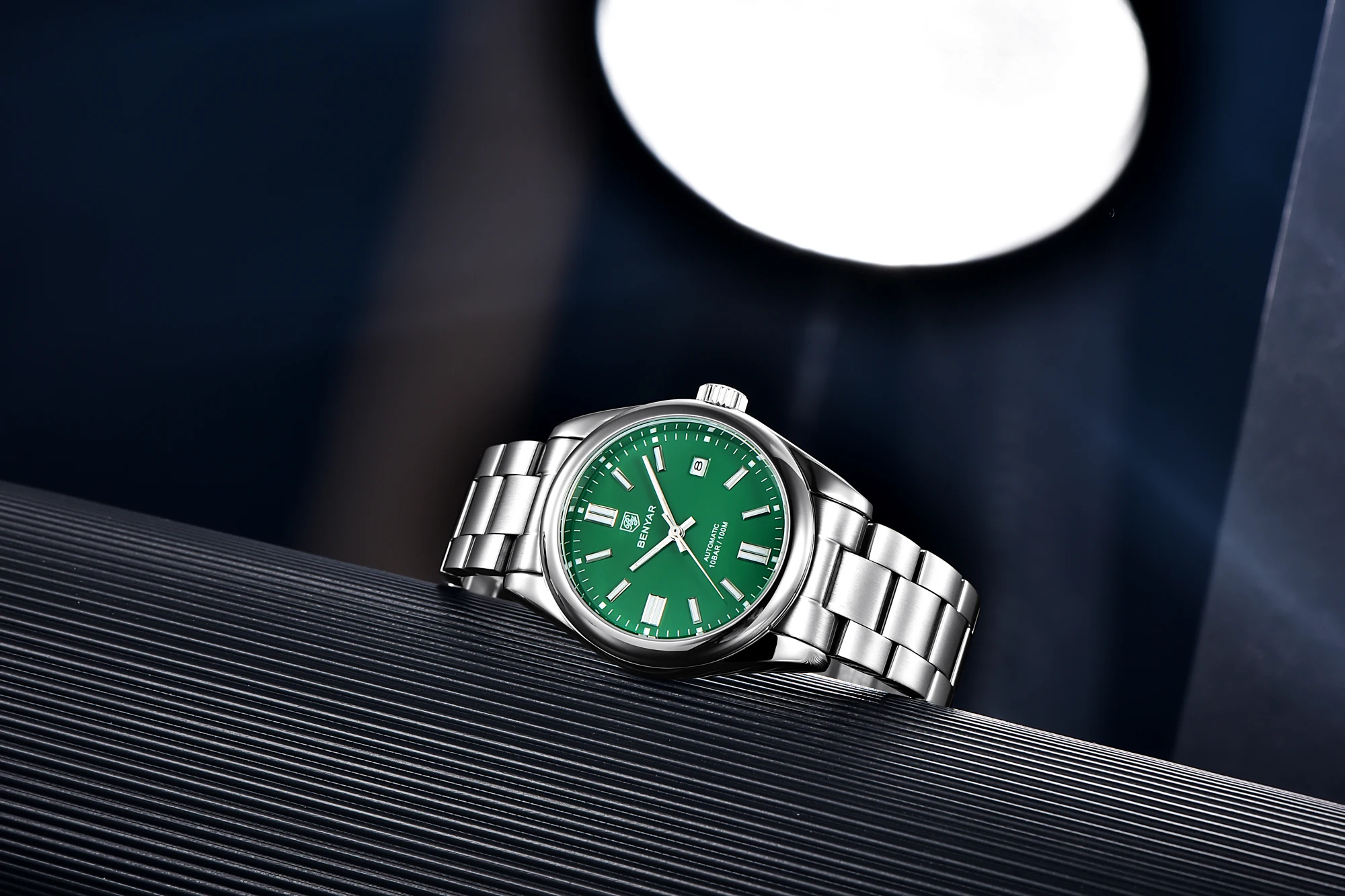 2021 New BENYAR 39MM Men's Watches Mechancial Watch Men Luxury Automatic watch for men Stainless steel Waterproof Clock Man