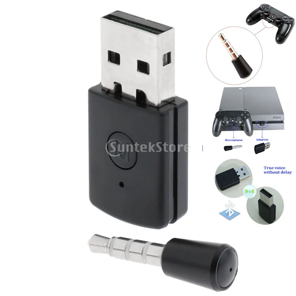 Wireless Bluetooth v4.0 Dongle USB 2.0 Adapter for PS4