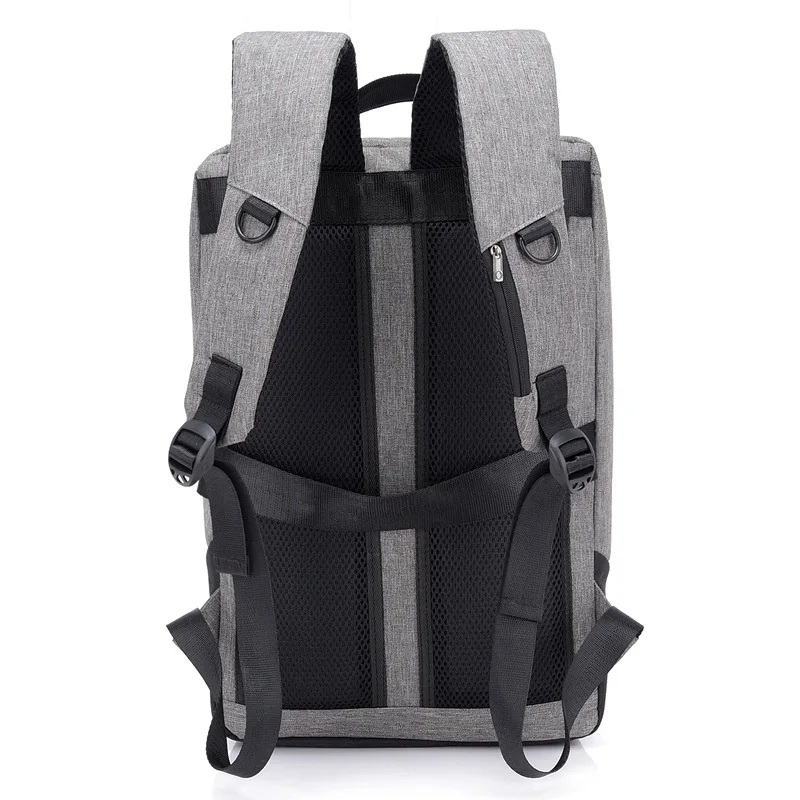 Casual Backpack Fashion Wear Travel 15.6 Inch Computer College Bag Solid Color