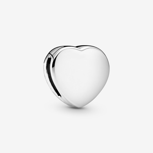 Sterling Silver Charms Beads Original Reflections Clip Heart Clover Crown Charm Fit Pandora Bracelets Diy Jewelry For Women