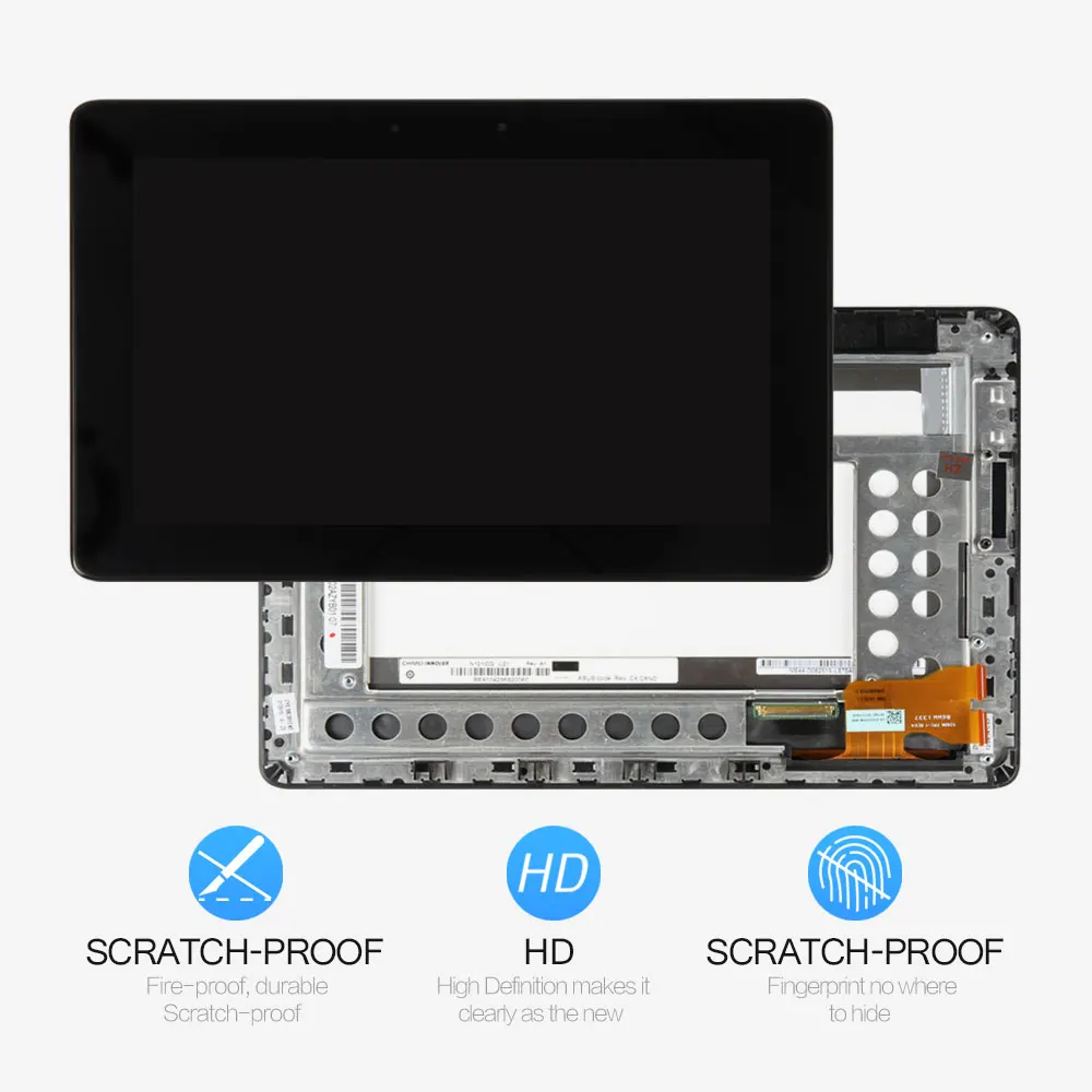 Для Asus MeMo Pad Smart ME301 ME301T K001 TF301T ЖК-дисплей Экран Дисплей сенсорный экран планшета с рамкой T01 5280N FPC-1 8V