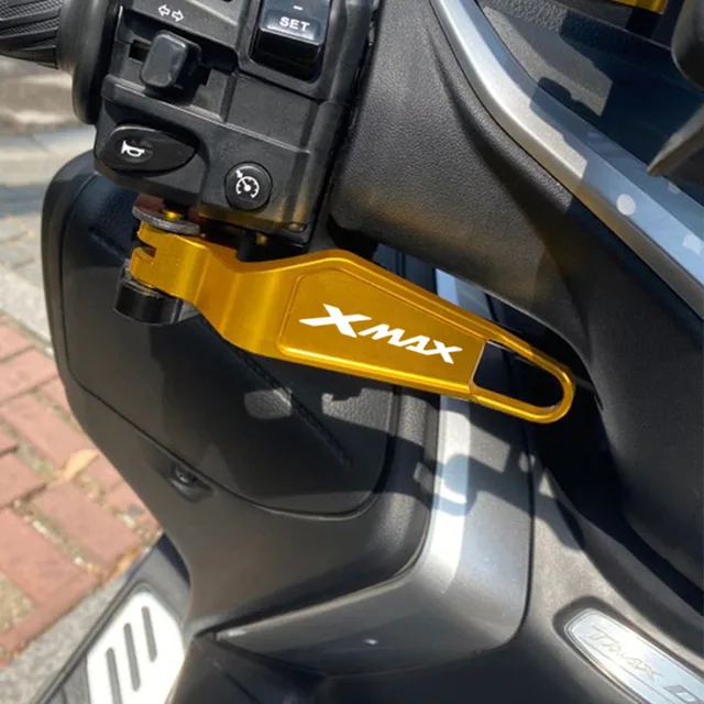עבור ימאהה XMAX 300/400 Techmax 2020 XMAX300 Techmax X MAX X מקסימום 300 400 אופנוע אלומיניום חניה יד בלם מנוף Accessorie-2