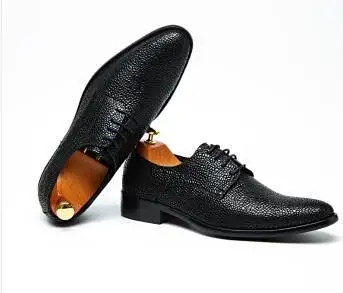 

Men Shoes Business Formal Wear Leather Shoes Men's Youth Shoes Leather Breathable Work Wear Wedding Shoes Chaussure Homme