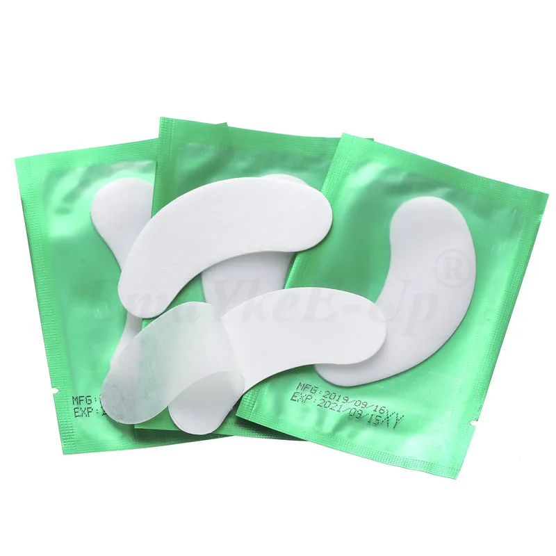 Cílios sob Almofadas de Olho Almofadas de Papel Ferramentas de Maquiagem Pares Colágeno Olho Remendos Enxertados Adesivos Cílios Adesivo Envolve 50 9 Sob Cílios Pad
