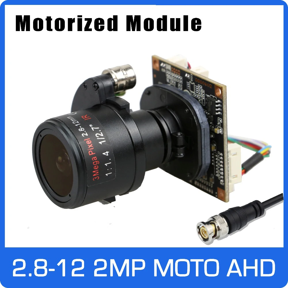 Мотор 4X AHD камера 1080P 2 8 12 мм зум и авто фокусное расстояние SONY CMOS UTC коаксиальный OSD