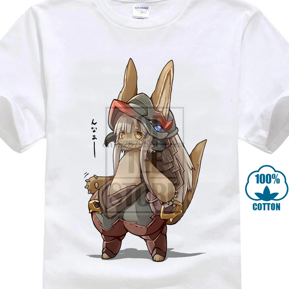 Сделано в бездне футболки многостильные с коротким рукавом Meido Abisu Akihito Tsukushi Nanachi