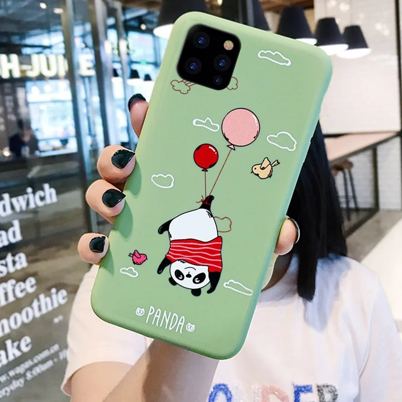 YBD Чехлы ярких цветов для iPhone 7 8 XS 11 pro Max 6s 6 мягкий чехол X XR Funda Coque светящийся Plus |