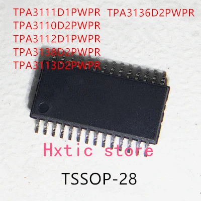 

10PCS TPA3111D1PWPR TPA3110D2PWPR TPA3112D1PWPR TPA3138D2PWPR TPA3113D2PWPR TPA3136D2PWPR IC
