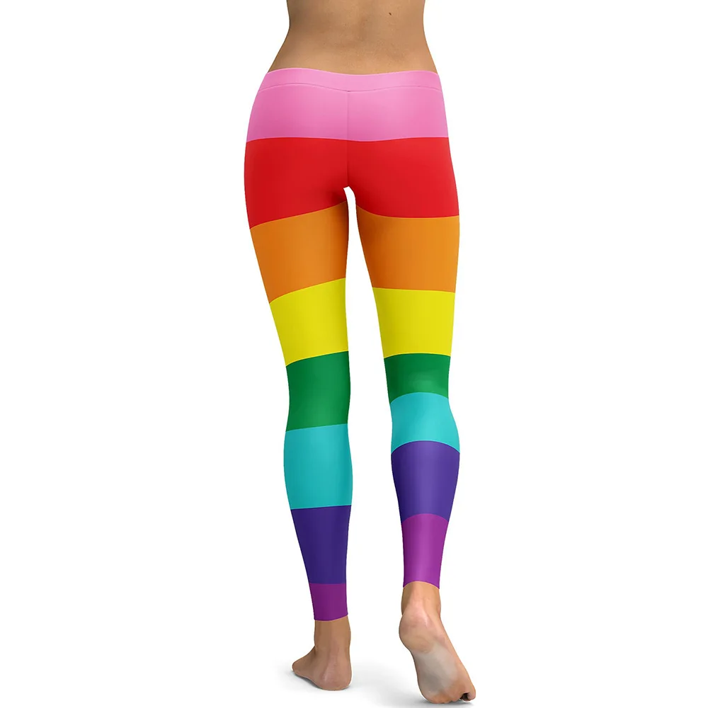 

Thin Type for Spring And Autumn Color Digital Printing Europe And America Fashion Sexy Leggings Tylgs-3898