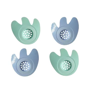 

4pcs Floor Drainer Creative Reusable Durable Lightweight Silicone Sink Topper Floor Drainer for Bathroom Floor Kitchen