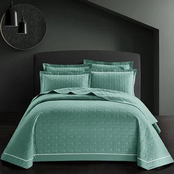 Colcha de algodón para cama cobertor de cama de tamaño Queen, cubierta para colchón, funda de almohada, colcha de cama iluminada, 403 Uds.