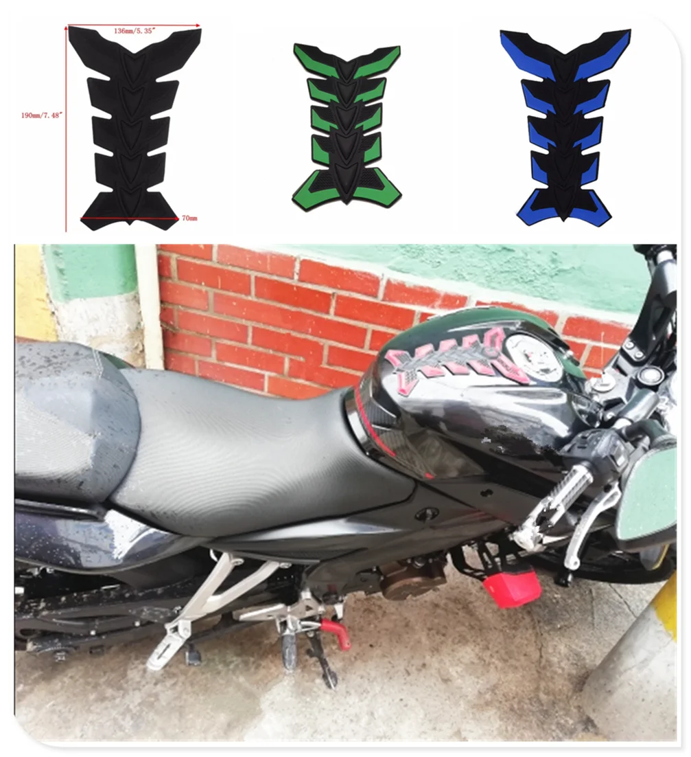 Motorcycle shape decal three-dimensional fish bone glue jar sticker for Aprilia CAPANORD 1200 Rally ETV1000 V4R FactoRy