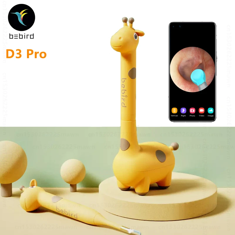 Bebird D3 Pro ушной очиститель беспроводной инструмент для удаления воска 8 Мега