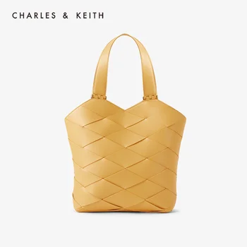 

CHARLES&KEITHNew Arrival for Spring Summer 2020CK2-30270448Women woven bag shoulder bag Tote bag