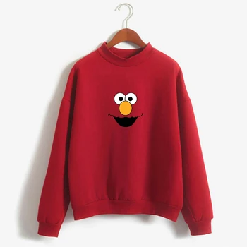 

new sweatshirt Elmo, cookie Monster, Grover and Oscar All Sesame Sesame Street Southside Serp hoodies sudadera mujer sweatshirt