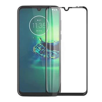Перейти на Алиэкспресс и купить Полное покрытие закаленное стекло для Moto G8 G7 Plus E6 Plus G8 G6 P30 Play Защита экрана для Moto G8 G7 G6 E6 One Zoom Macro Film