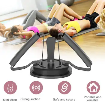 

Durable Stainless Steel Home Fitness Sucker Dance Sit-Ups Assistant Device Sit-Ups Tools Abdominal MusclesReduce Weight Motion