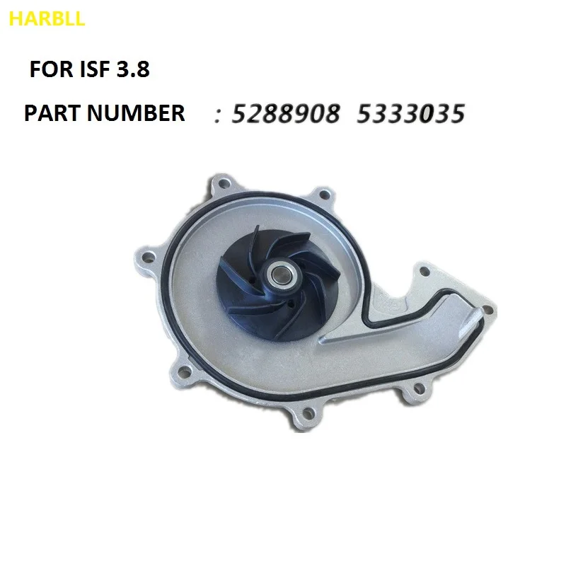 

HARBLL Water Pump Pulley 5288908 5333035 For Foton Cummins ISF3.8 Engine