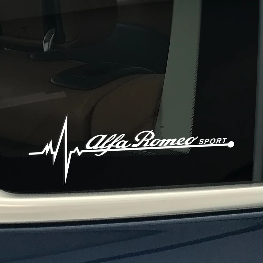 2 шт. автомобильные наклейки на боковое окно для Alfa Romeo Giulietta 159 156 MITO Stelvio 147 GT пленительный ПВХ Авто Декор Аксессуары