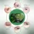 ARTISCARE Black Pearl + Seaweed Eye Mask SET Anti Wrinkle Remover Dark Circle Collagen Gel Eye Patches Увлажняющий Уход За Глазами