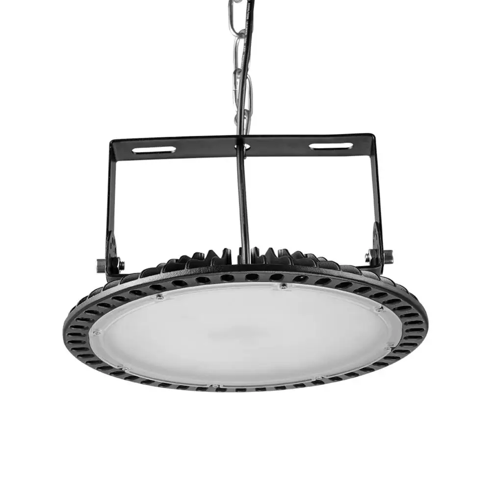 

100W 200W 300W Ultrathin UFO LED High Bay Lights Industry Light Hall Lamp 220V 110V Mining Ceiling Lights Industrial Lighting