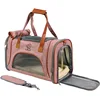 Sac de transport pour chien et chat, respirant, grande capacité, Portable, pliable, voyage, pour animaux de compagnie, 5 couleurs ► Photo 2/6