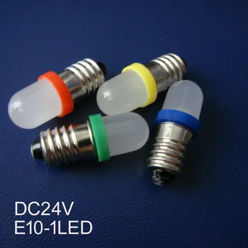 شراءعالية الجودة 24 فولت E10 ، E10 ضوء 24 فولت ، E10 مؤشر مصباح 24 فولت ، E10 DC24V ، E10 Led لمبة إضاءة 24 فولت ، E10 Led 24VDC شحن مجاني 500 قطعة/الوحدة