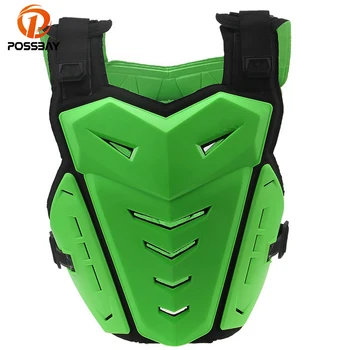 

POSSBAY Motocross Off-Road Racing Chest Body Protective Gear Guard Motorcycle Jakets Riding Armor Protector Vest Cafe Racer