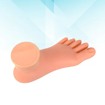 

1pc Foot Model Durable Soft Useful Creative Foot Model for Manicure Nail Art