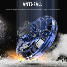 Flynova мини 3D Rolling индукционный Дрон НЛО Дрон Квадрокоптер игрушка самолет Дрон светодиодный Летающий палец гироскоп Игрушка Дети, игрушки для взрослых подарок