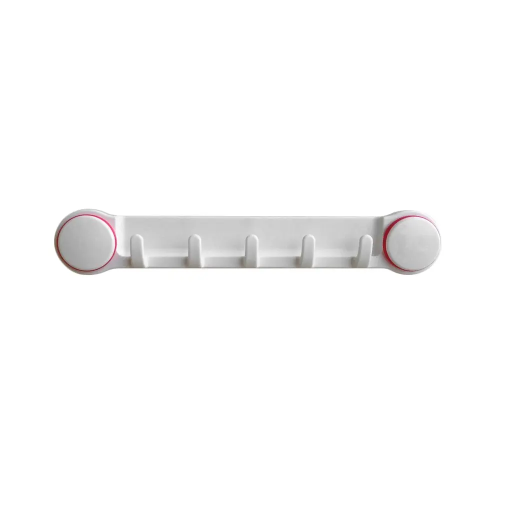 

Multifunctional Bathroom sucker Hook Wall Holder Hanger Towel Robe Storage Chromed Strong Suction Removable Chrome Color / White