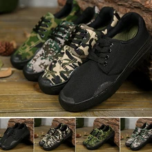 Мужская обувь освобождение военный тренировочный костюм сельскохозяйственная Рабочая камуфляжная резиновая уличная тренировочная Повседневная Рабочая обувь