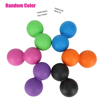 

Fitness Muscle Relaxation Exercise Waist Indoor Sports Fascia Acupoint Healing Release Body Home Gym Random Color Massage Ball