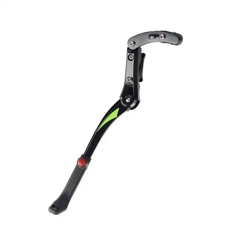 Подставка для крепления на велосипед MTB велосипедная подставка для парковки велосипедная Подножка для шоссейного велосипеда боковая подставка Регулируемая 34-41 см велосипедная стойка - Цвет: top2 Green