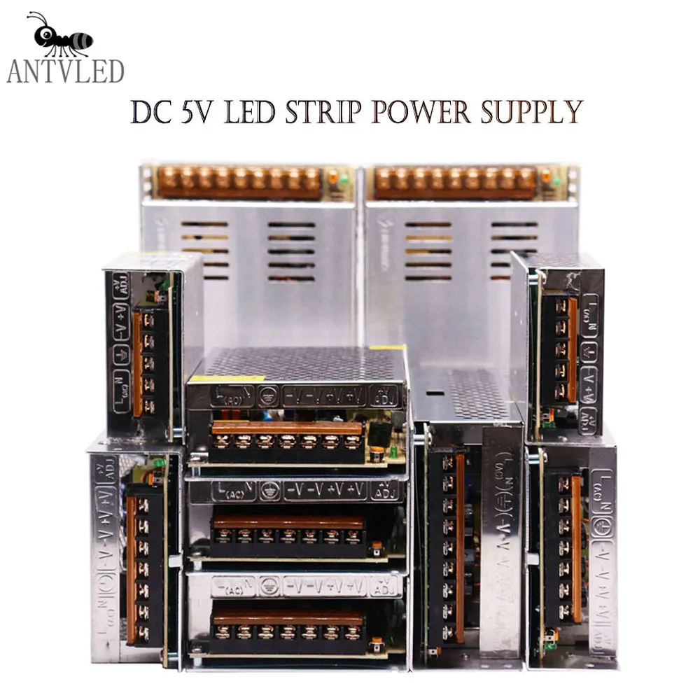 DC5V 2A 3A 4A 5A 8A10A 12A 20A 30A 40A 60A 70A светодиодный переключатель Питание трансформатор
