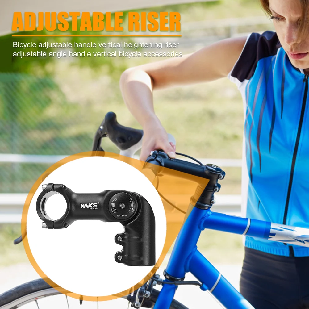 Rehausseur De Guidon Réglable En Aluminium Pour VTT/Vélo - Diamètre 31.8mm