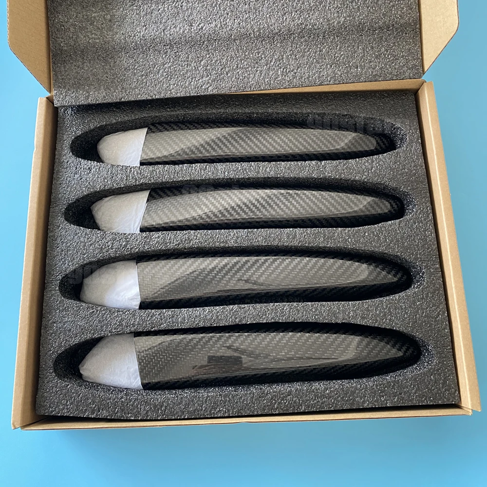 US $54.20 Real Carbon Fiber Car Door Handle Trims Decoration Covers Protector For Lexus Gs Is Es Ct Rx 350 300 450h 20092013 Car Styling