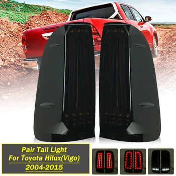 

1 Pair Car LED Tail Light Rear Taillight Turn Signal Lamp Warning Fog Light Tail Lamp For Toyota Hilux Vigo 2004-2015