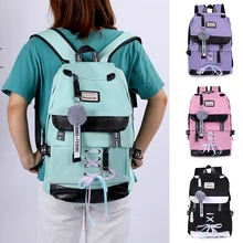 Oeak модный рюкзак для женщин с USB путешествия рюкзак для женщин Дорожная много карманов рюкзаки женский школьный