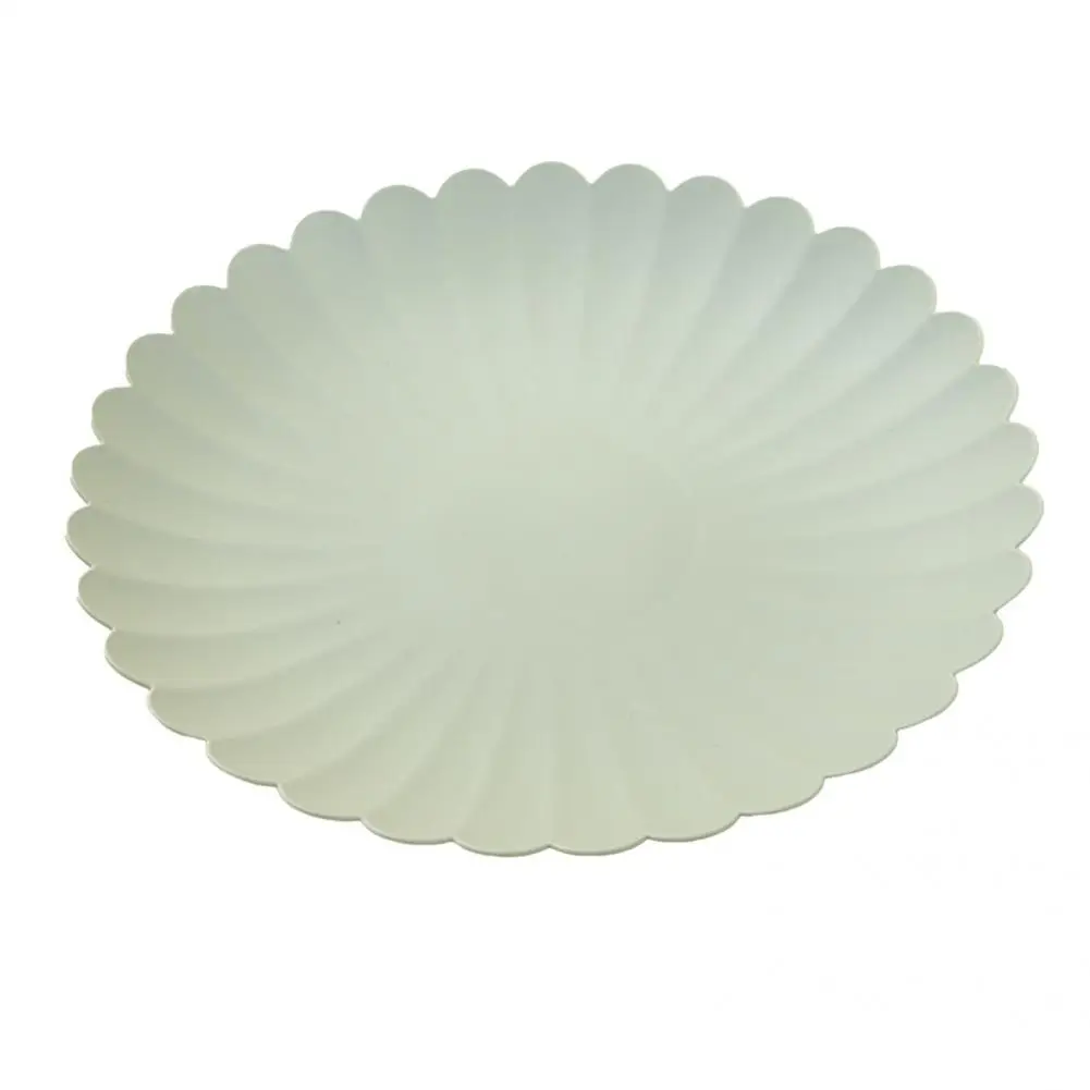 Cake Plate Reusable Dessert Tray Plastic Multi-use Unique Creative Lace Decor Cake Plate