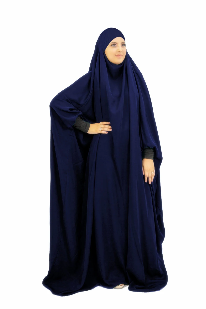 muçulmanas, vestuário de oração, Abaya, cobertura completa,