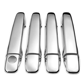 

Hot 8pcs Set ABS Chrome 4Door Handle Covers for Toyota Venza 2009-2012 Sienna 2011-2017 Prius 2010 - 2015 Handle Covers Trim Sti