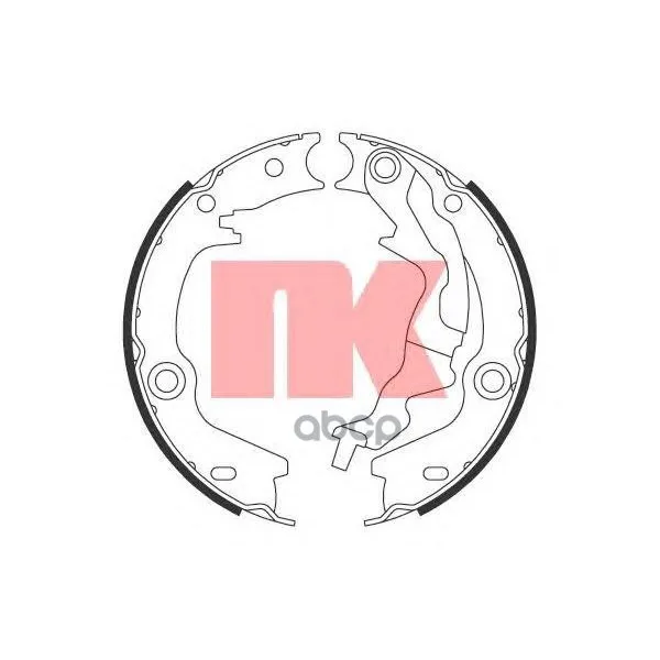 Колодки Ст.Торм.Hyundai Accent 05-/Kia Rio Ii 05- Nk 2734784 Nk арт. 2734784