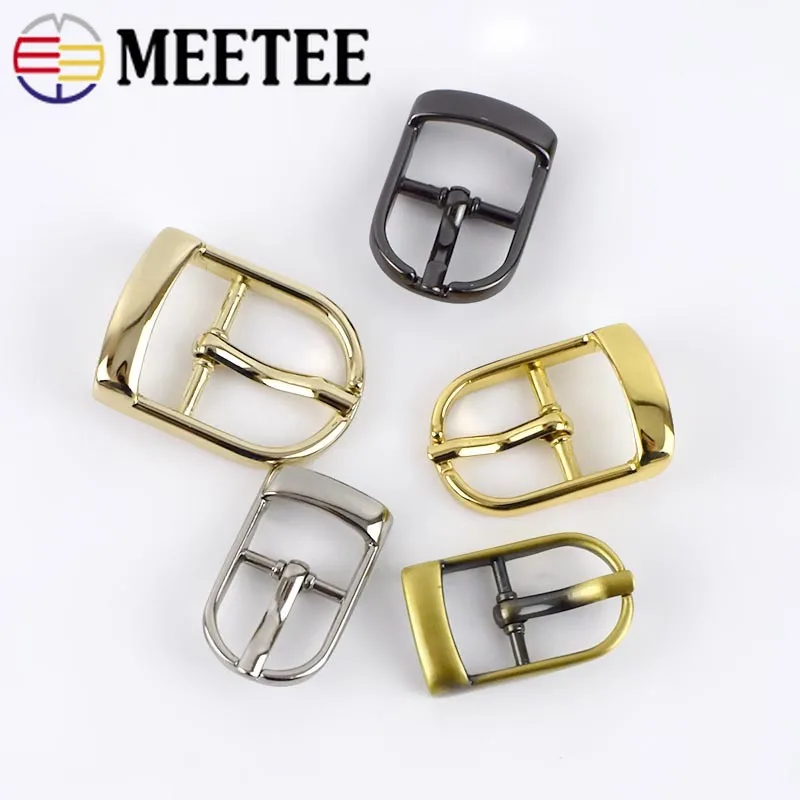 Meetee 5/10 шт. 13/16/20/25 мм Металлические Булавки для ремня пряжки ремешок слайдер обувь