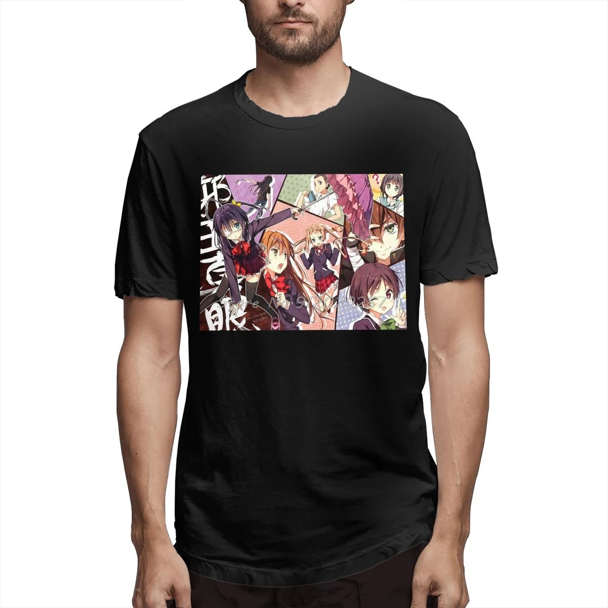 Модная рубашка с надписью Love Chunibyo дизайн Chuunibyou Demo Koi Ga Shitai аниме футболка